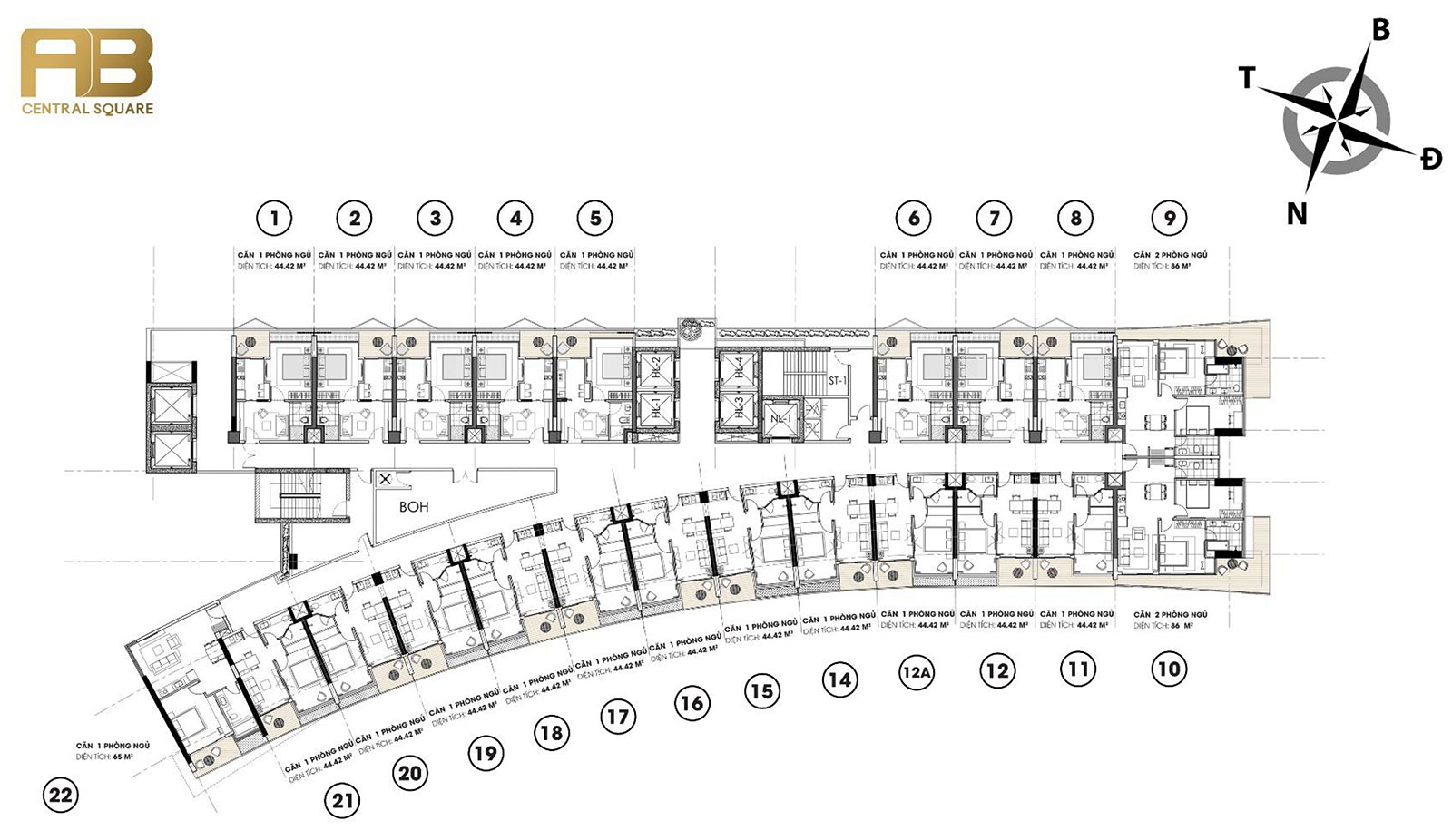 AB Central Square Hyatt Regency Nha Trang