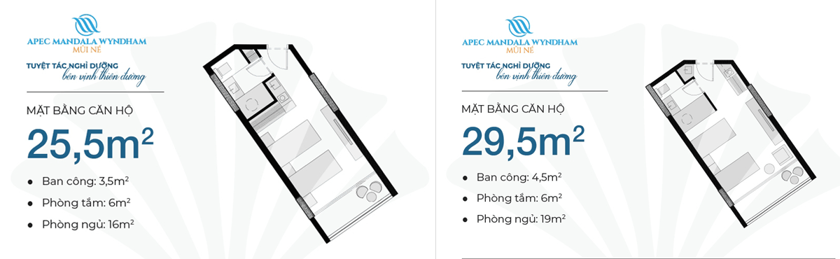 Mặt bằng Apec Mandala Wyndham Mũi Né