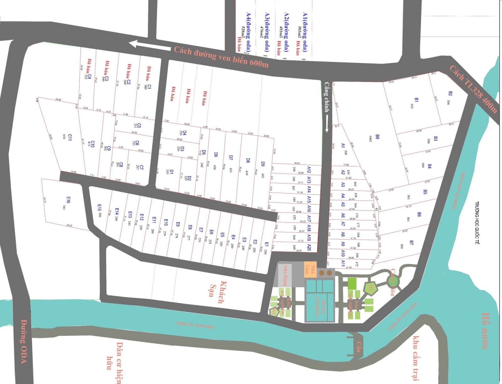 Khu đất nền Happy Garden Hồ Tràm