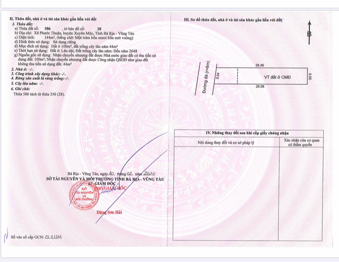 Đất nền ApecHomes Hồ Tràm