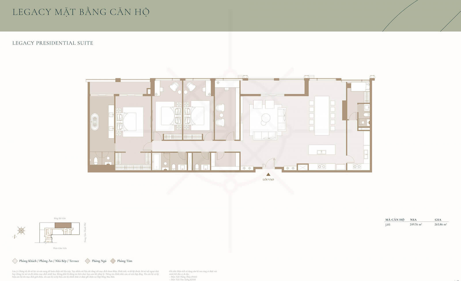 Mặt bằng căn hộ legacy Grand Marina Sai gon