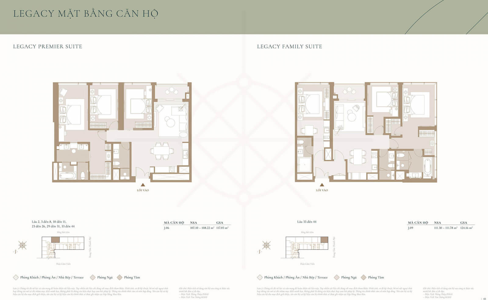Mặt bằng căn hộ legacy Grand Marina Sai gon