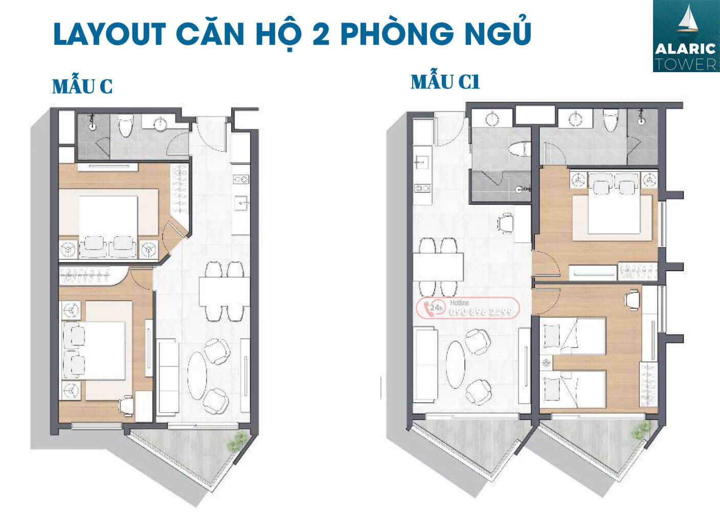 The Maris Vũng Tàu 2 phòng ngủ