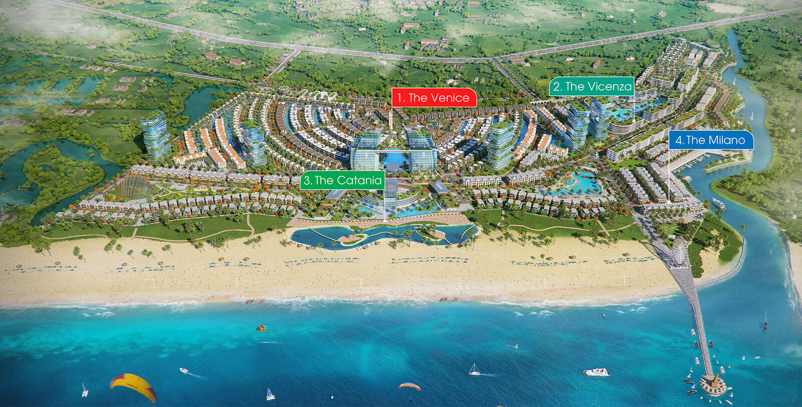 Venezia Beach Hồ Tràm 