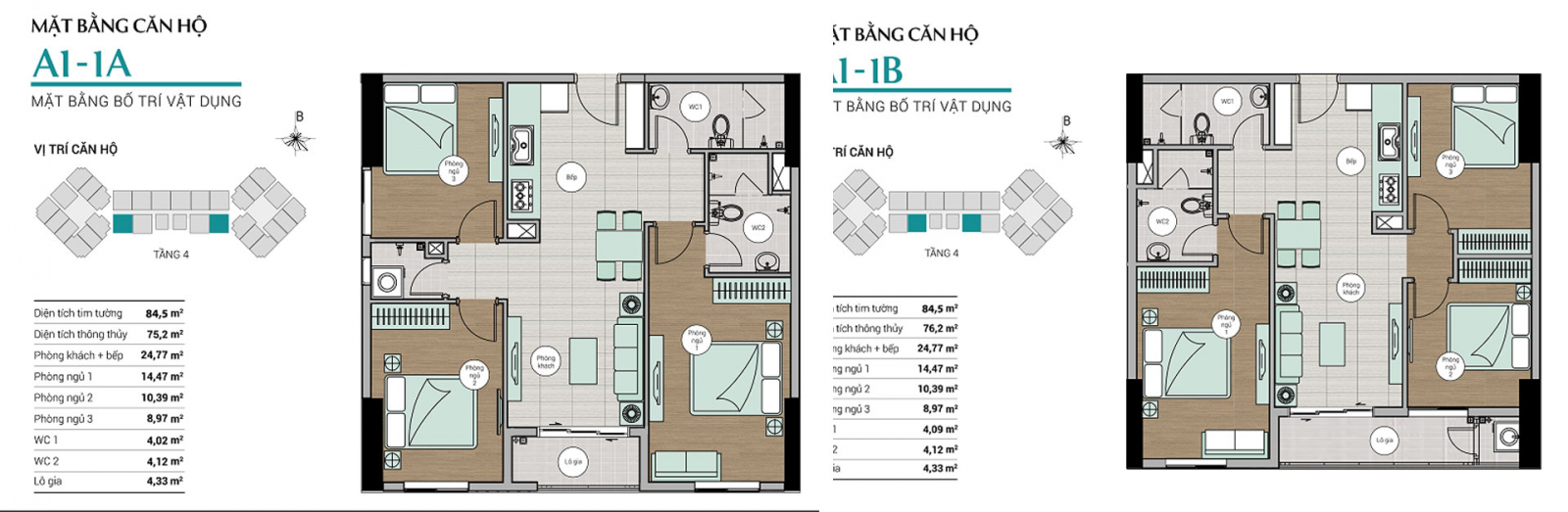 Mặt bằng Centum Wealth thủ đức