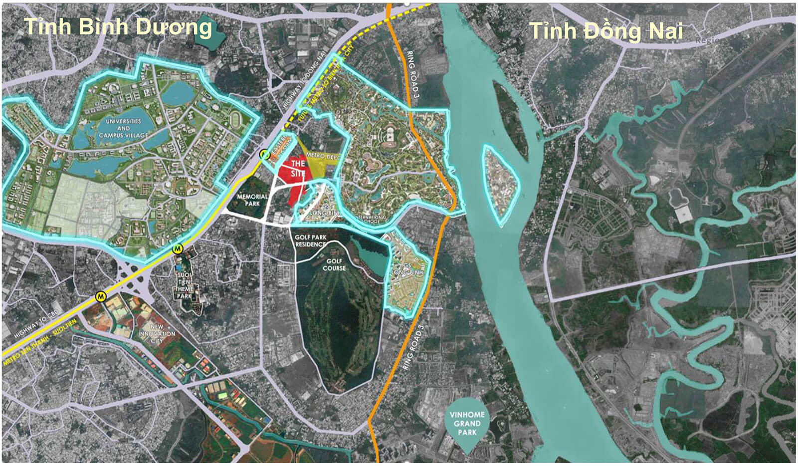 Vị trí dự án The 9 Stellars 