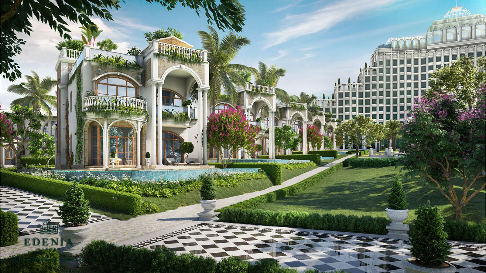 Hồ bơi Edenia Resort Hồ Tràm