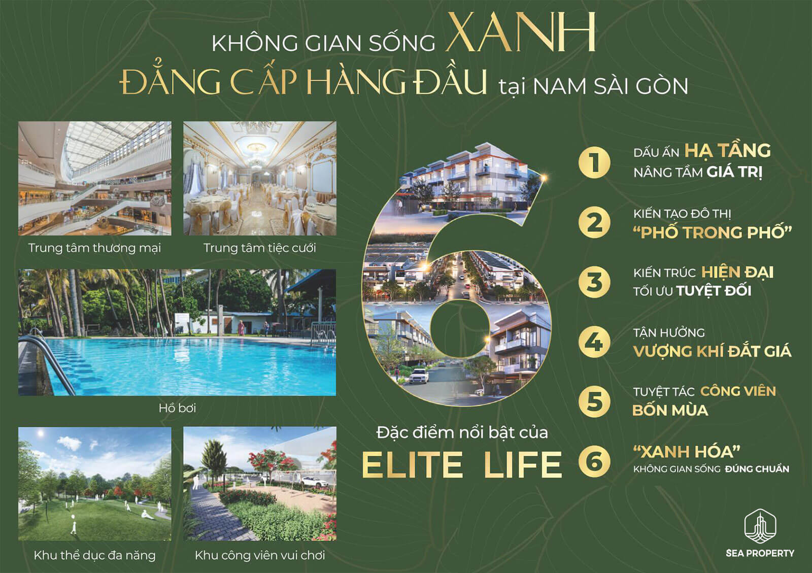 Tiện ích tại cư Elite Life Long Hậu
