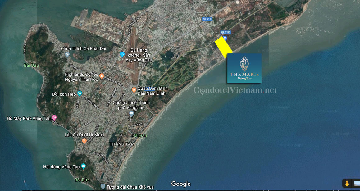 Vị trí The Maris Vũng Tàu