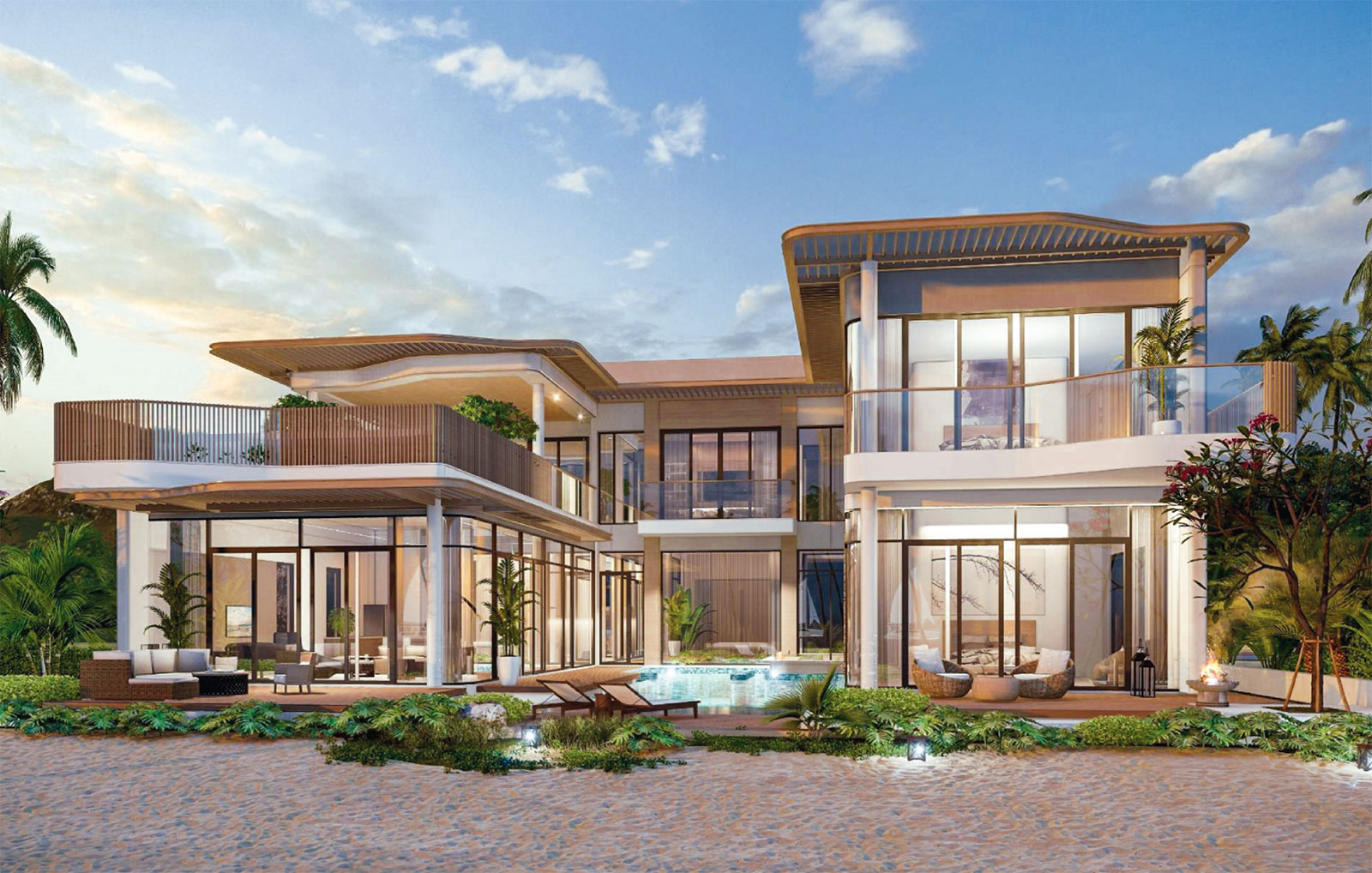 Biệt thự The Sea Class – Charm Resort Hồ Tràm