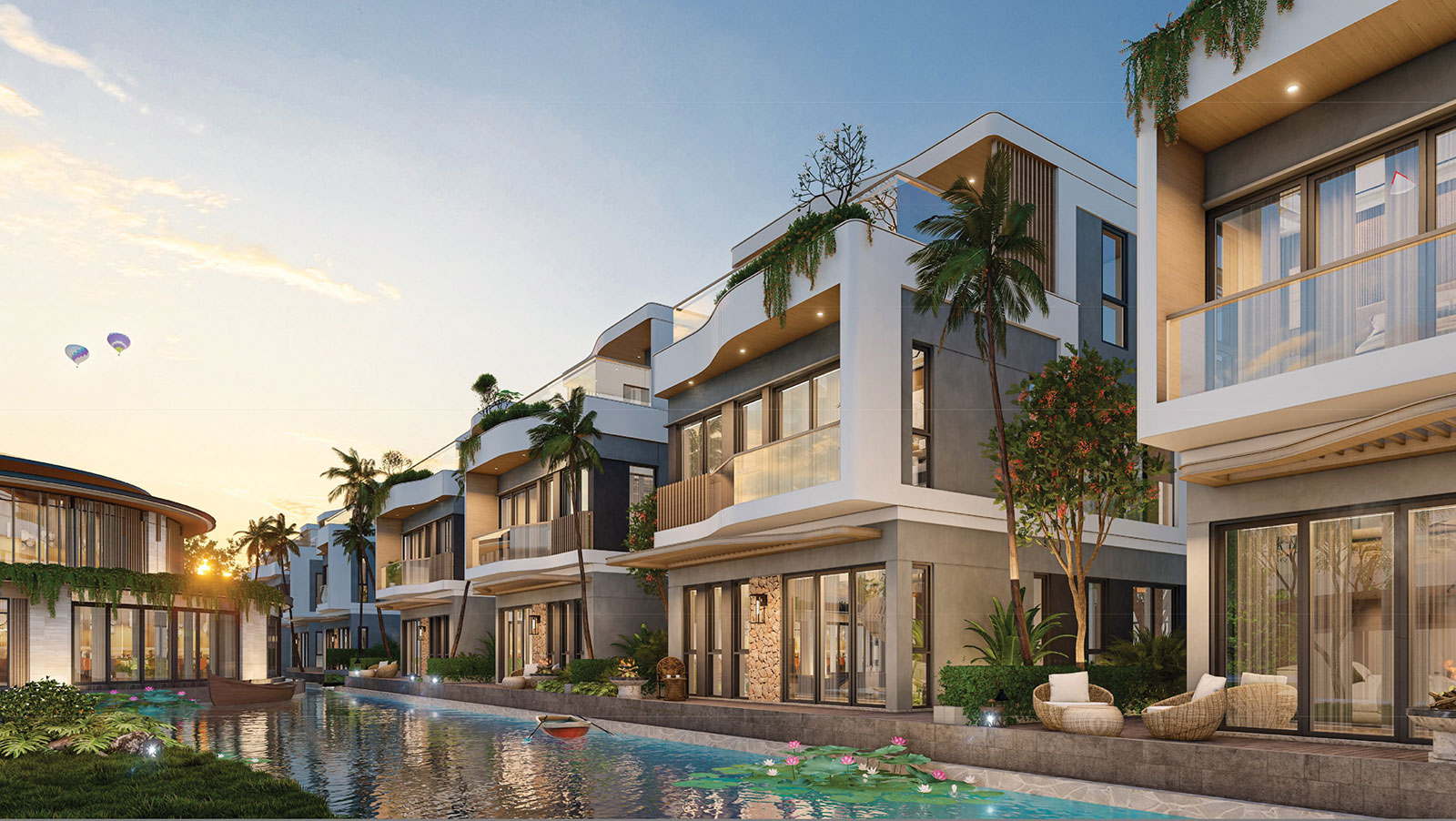 Biệt thự The Sea Class – Charm Resort Hồ Tràm