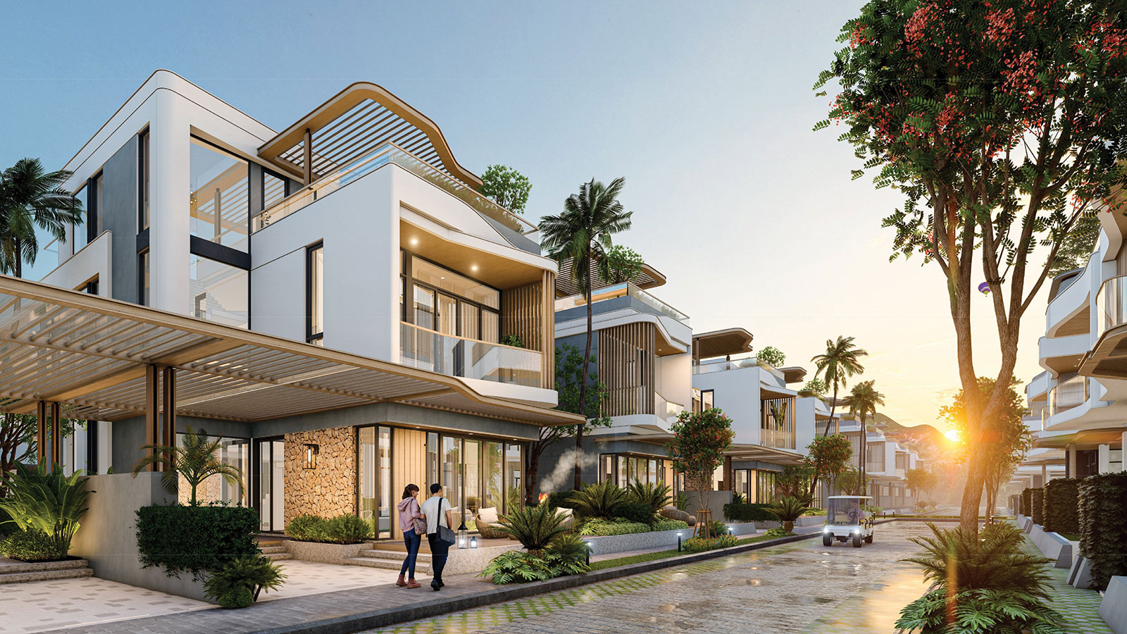 Biệt thự The Sea Class – Charm Resort Hồ Tràm