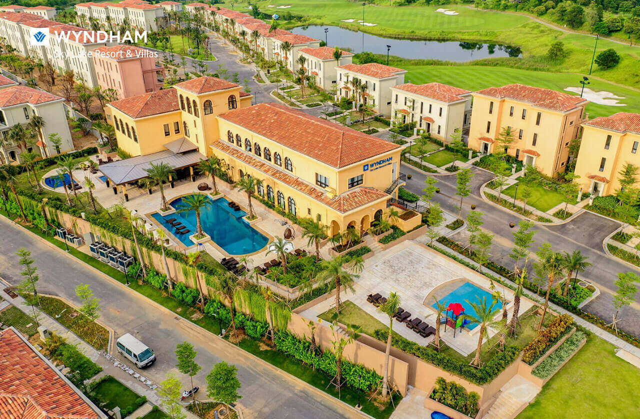 Biệt thự nghỉ dưỡng sân Golf Wyndham Sky Lake Resort & Villas