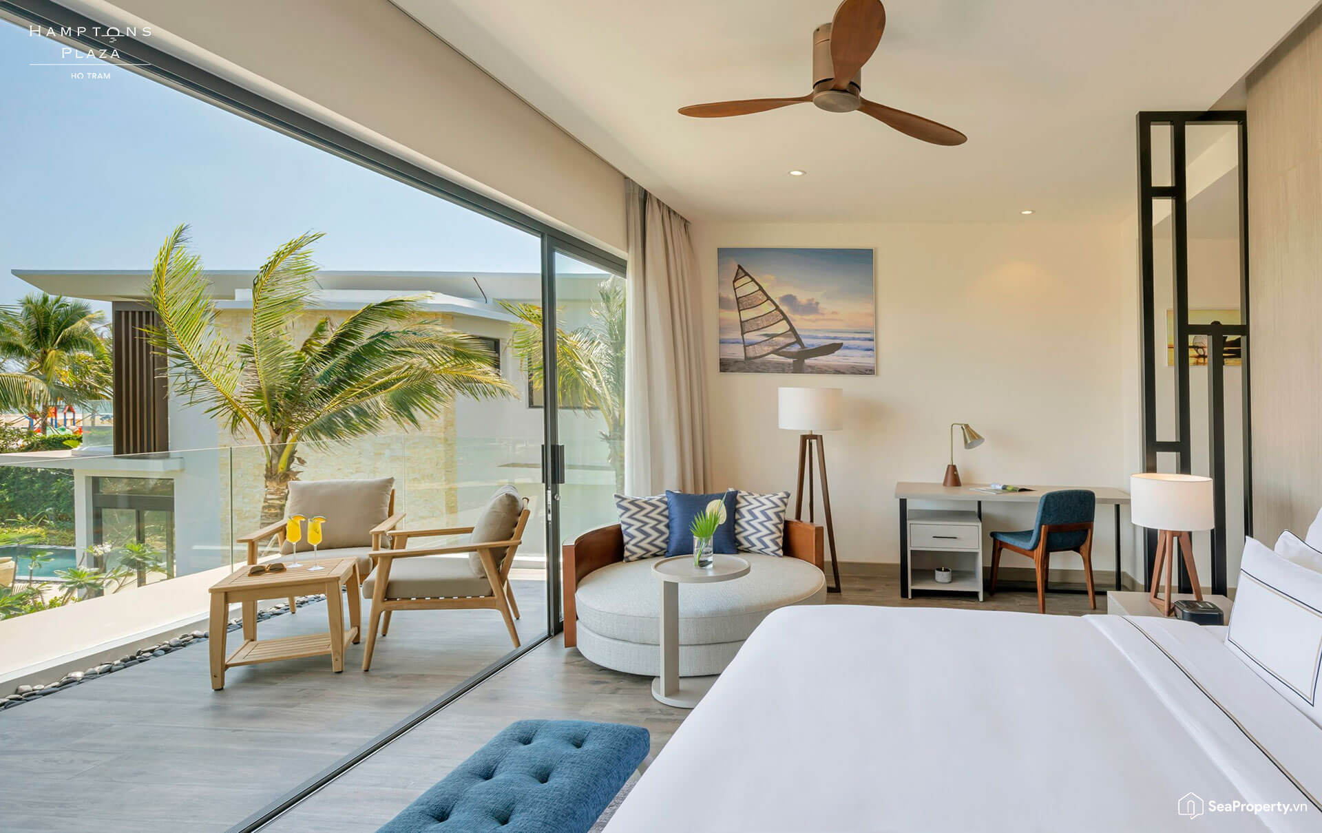 Melia Hồ Tràm at The Hamptons Beachview Villa 3 phòng ngủ