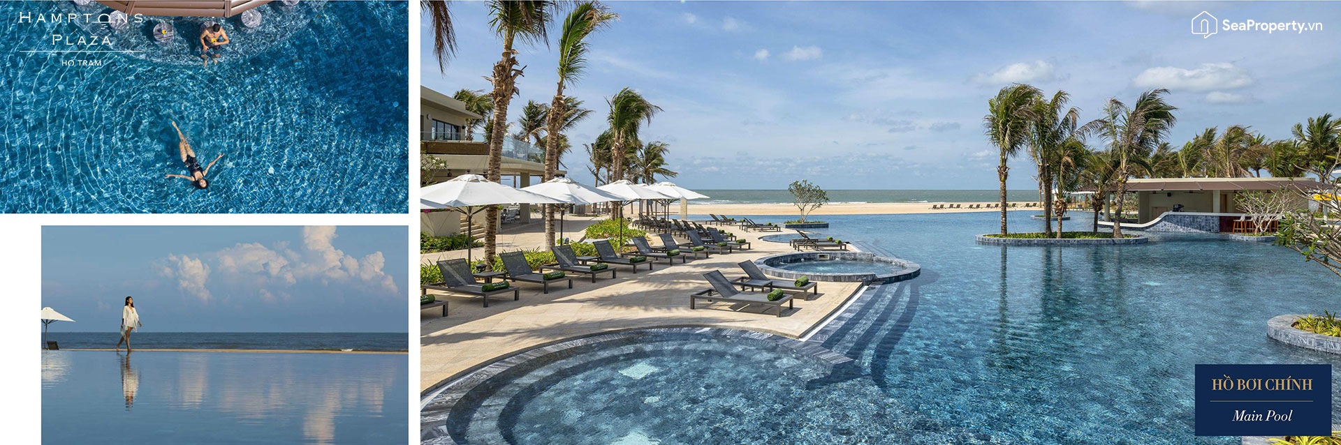 Hồ bơi Melia Hồ Tràm at The Hamptons
