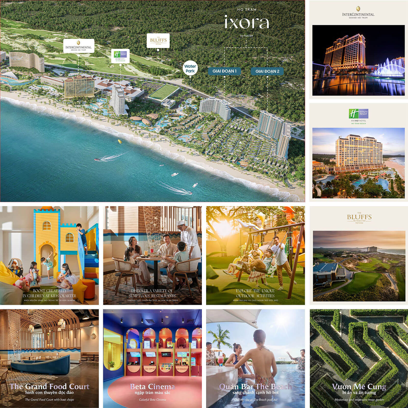 Tiện ích Ixora Hồ Tràm By Fusion