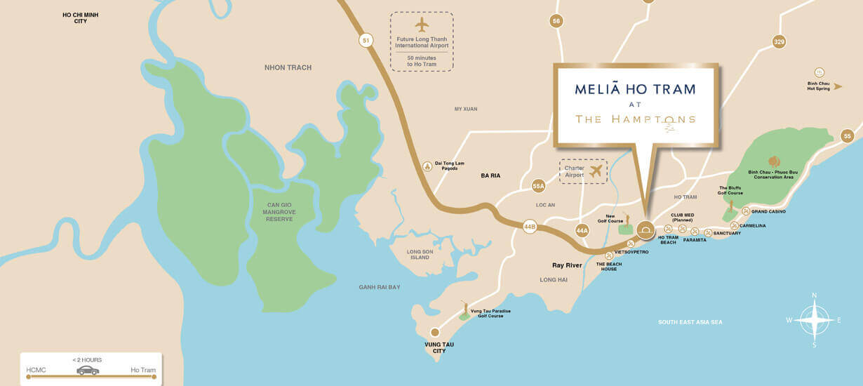 Melia Hồ Tràm The Hamptons 