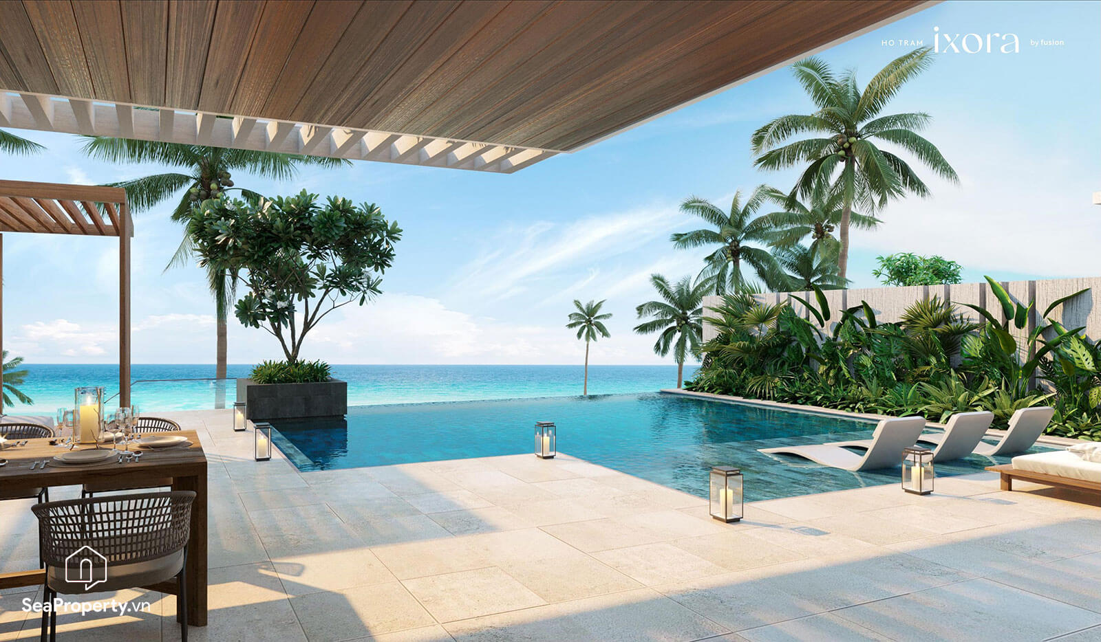 Ixora Ho Tram by Fusion beachront Villa