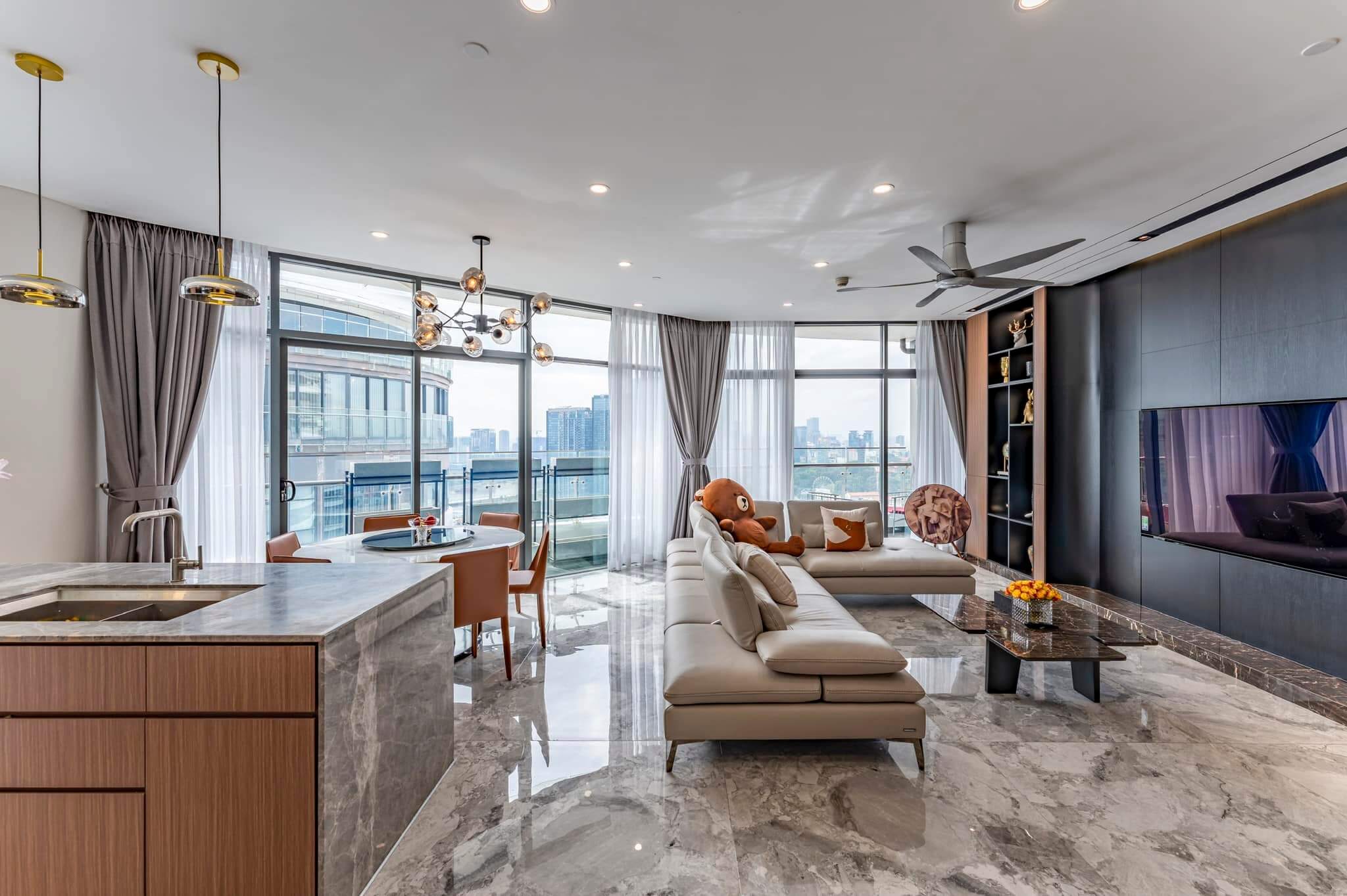 Căn hộ Penthouse Sài Gòn