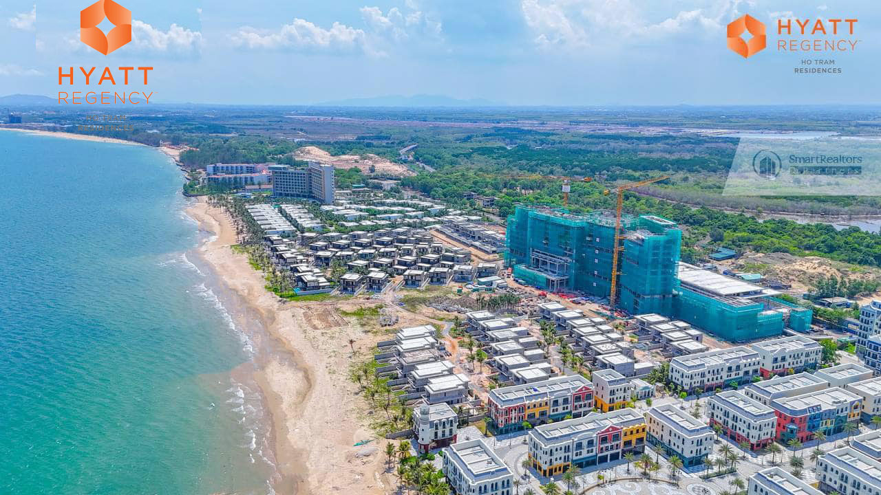 Tiến độ Hyatt Regency Hồ Tràm Residences cập nhật mới nhất