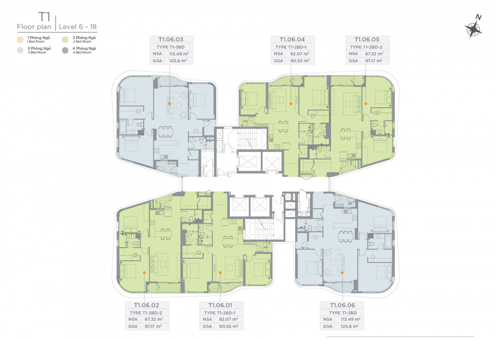 Mặt bằng Thủ Thiêm Zeit River