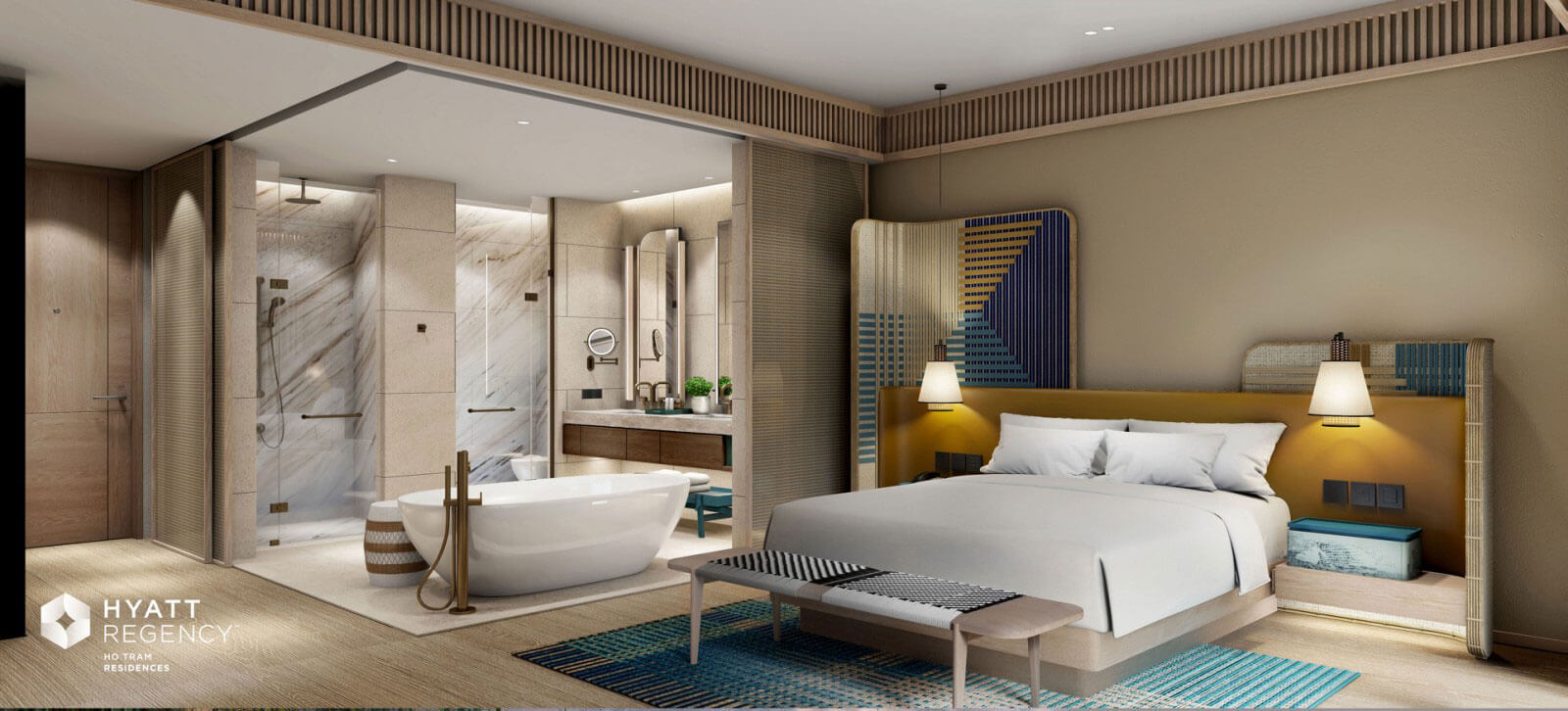 nội thất Hyatt Regency Ho Tram Residences