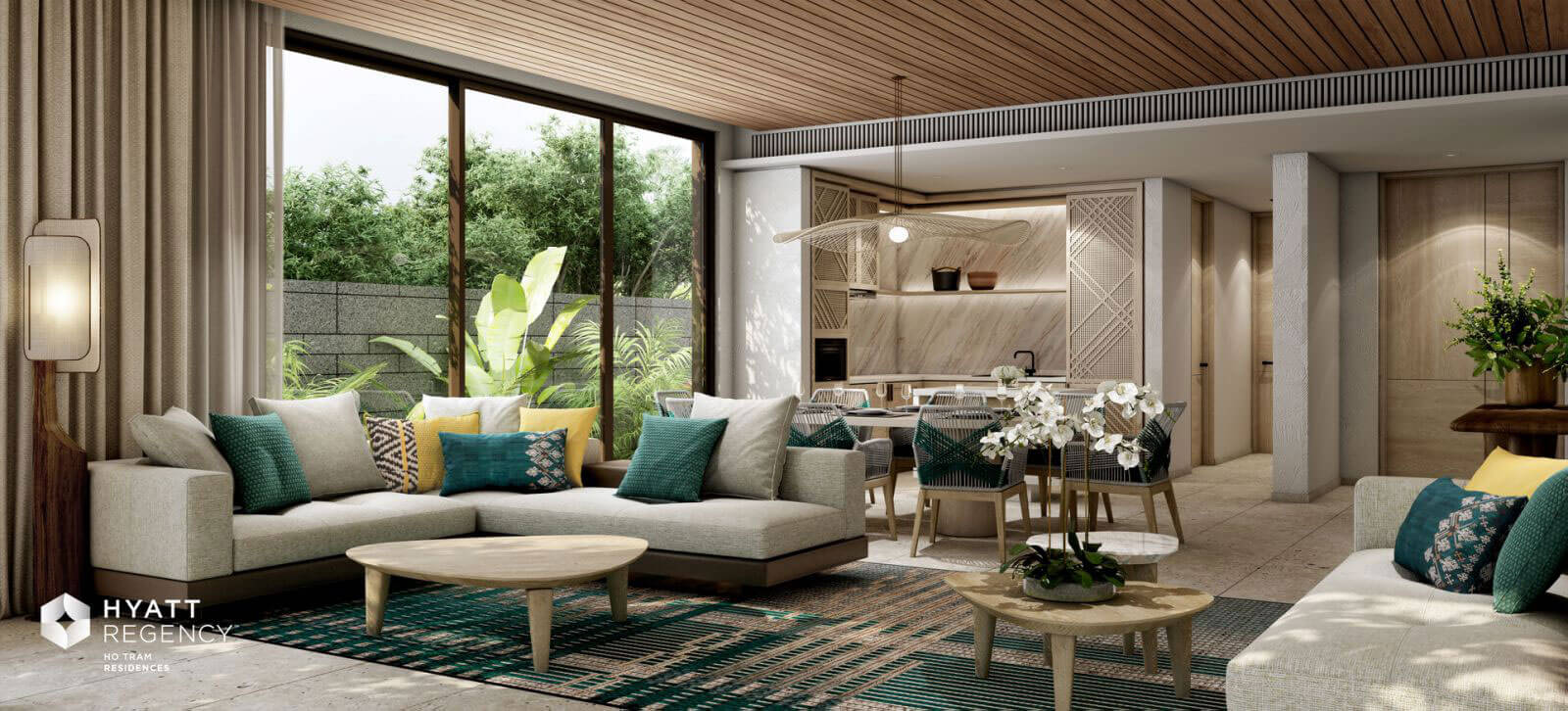 nội thất Hyatt Regency Ho Tram Residences