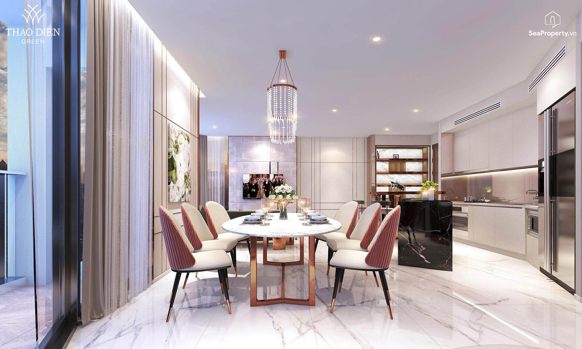 Nội thất Căn hộ Thảo Điền Green