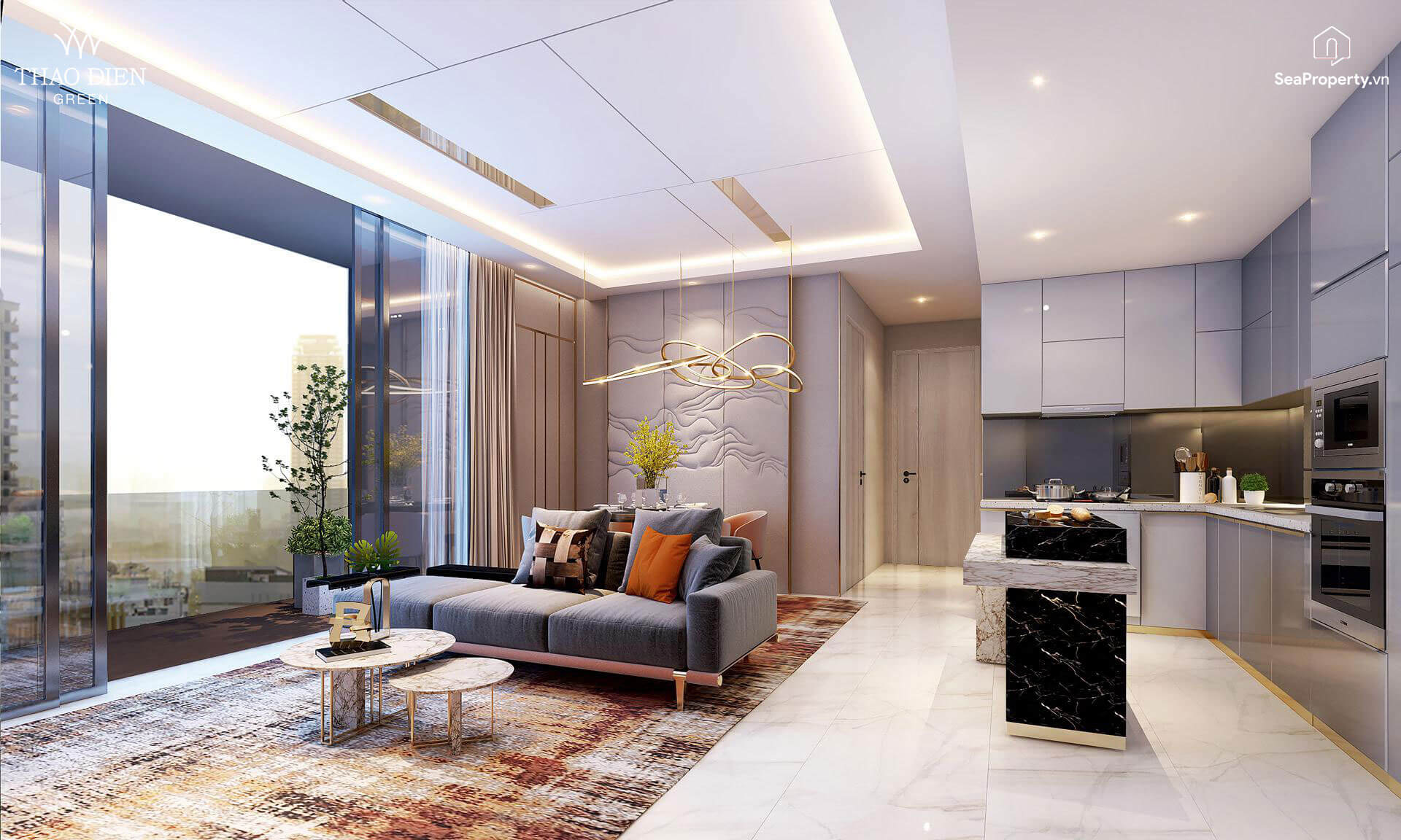 Nội thất Căn hộ Thảo Điền Green