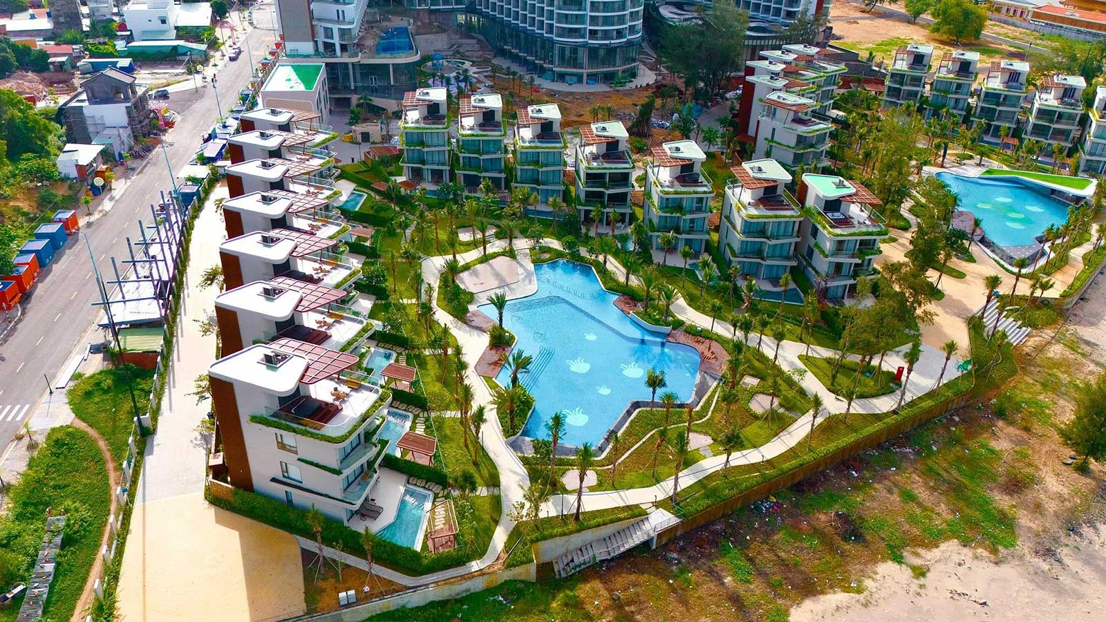 CẬP NHẬT TIẾN ĐỘ XÂY DỰNG CHARM RESORT LONG HẢI