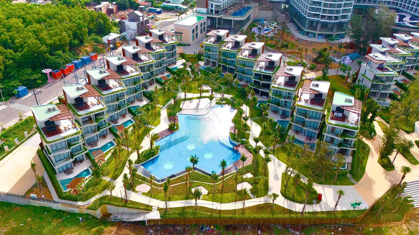 CẬP NHẬT TIẾN ĐỘ XÂY DỰNG CHARM RESORT LONG HẢI