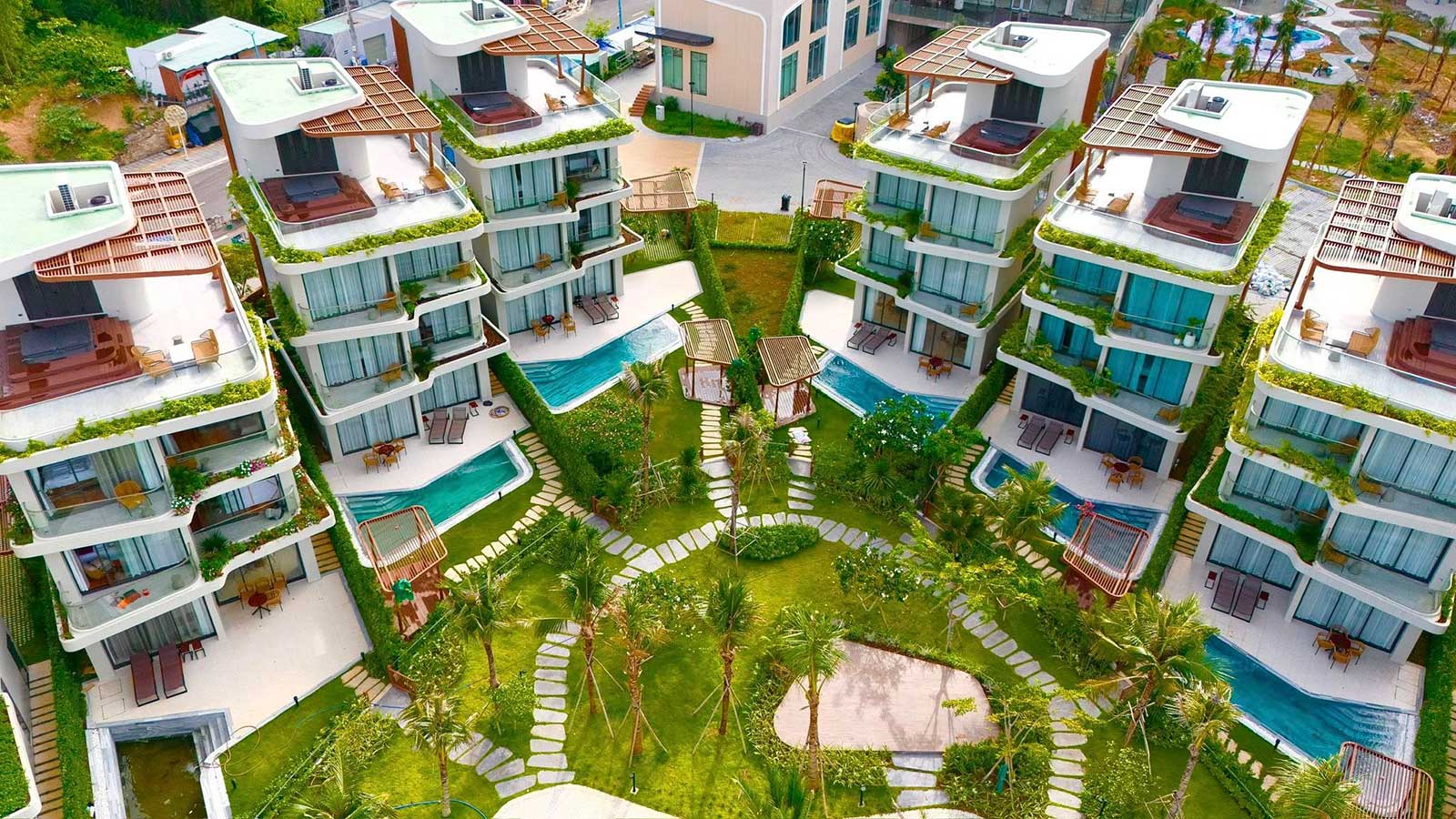 CẬP NHẬT TIẾN ĐỘ XÂY DỰNG CHARM RESORT LONG HẢI