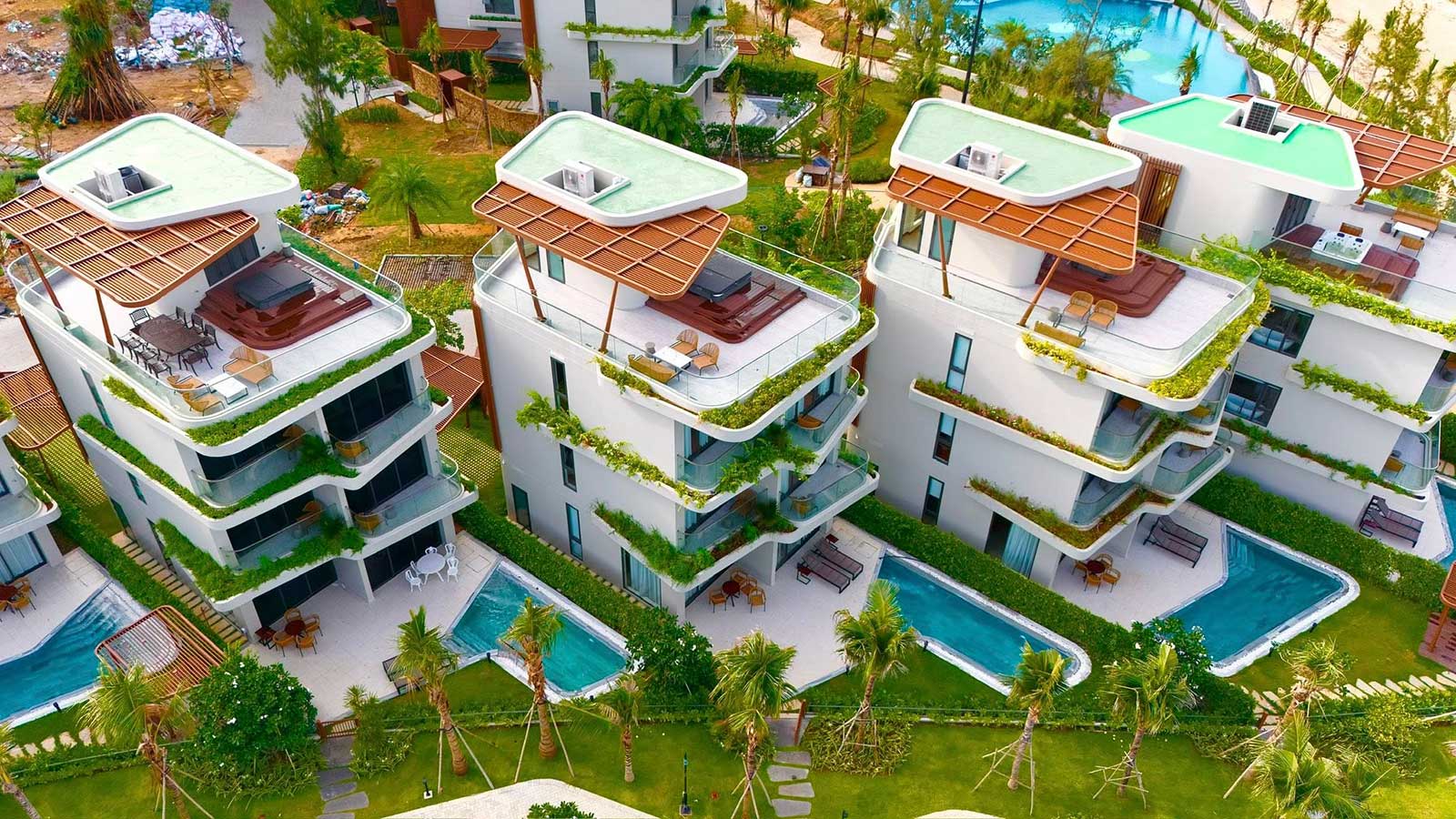 CẬP NHẬT TIẾN ĐỘ XÂY DỰNG CHARM RESORT LONG HẢI