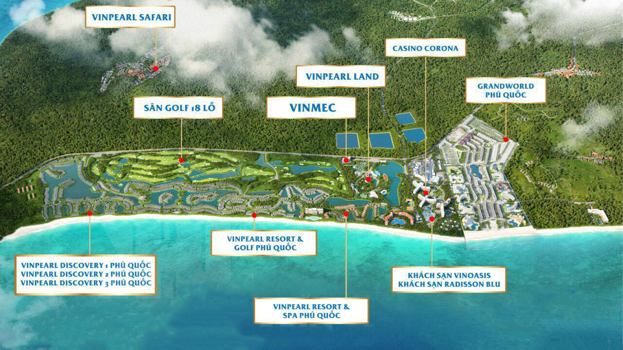 Shophouse Grand World Phú Quốc - Shophouse Vinpearl Phú Quốc