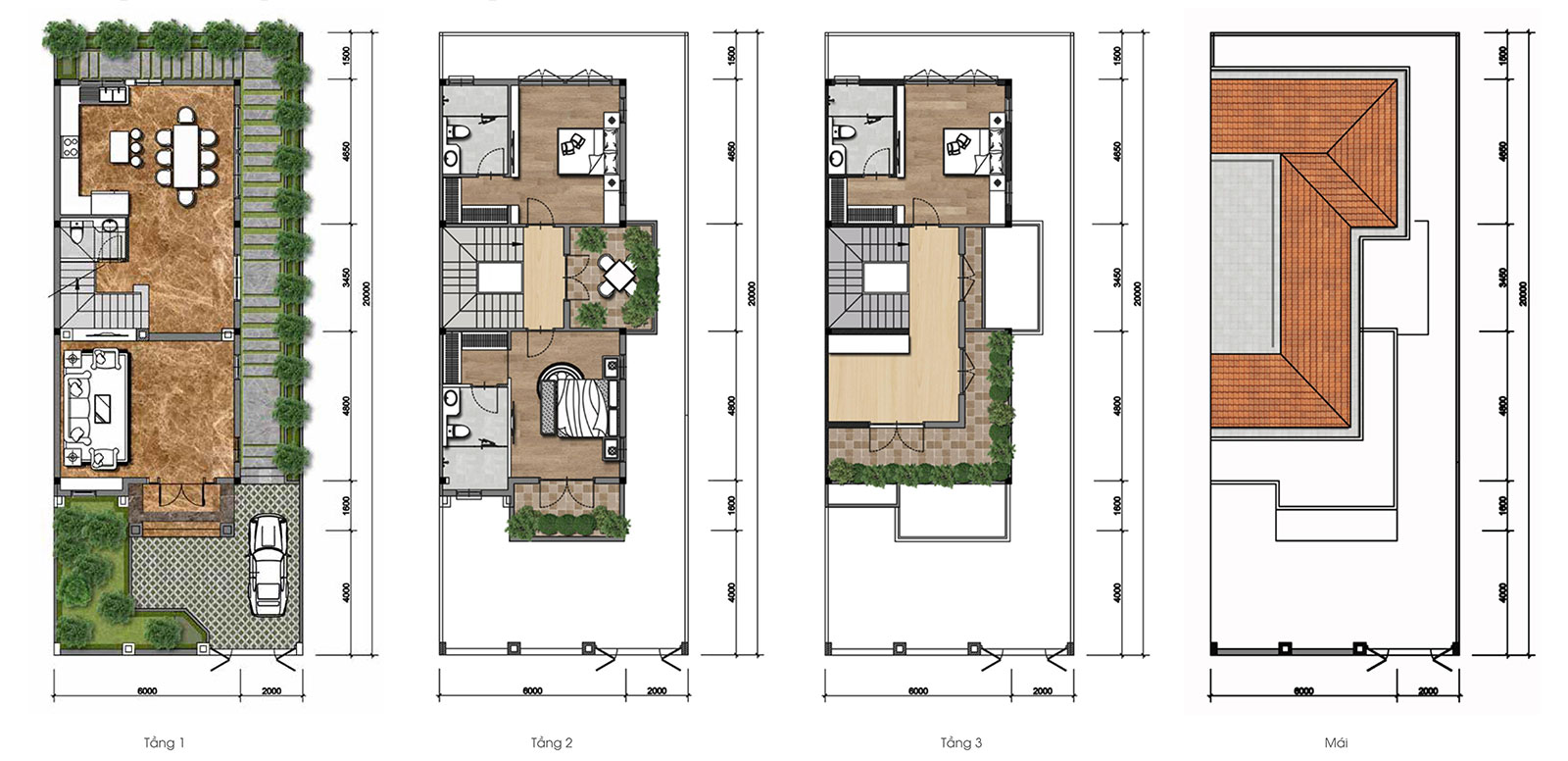 Biệt thự Gem Sky World Long Thành