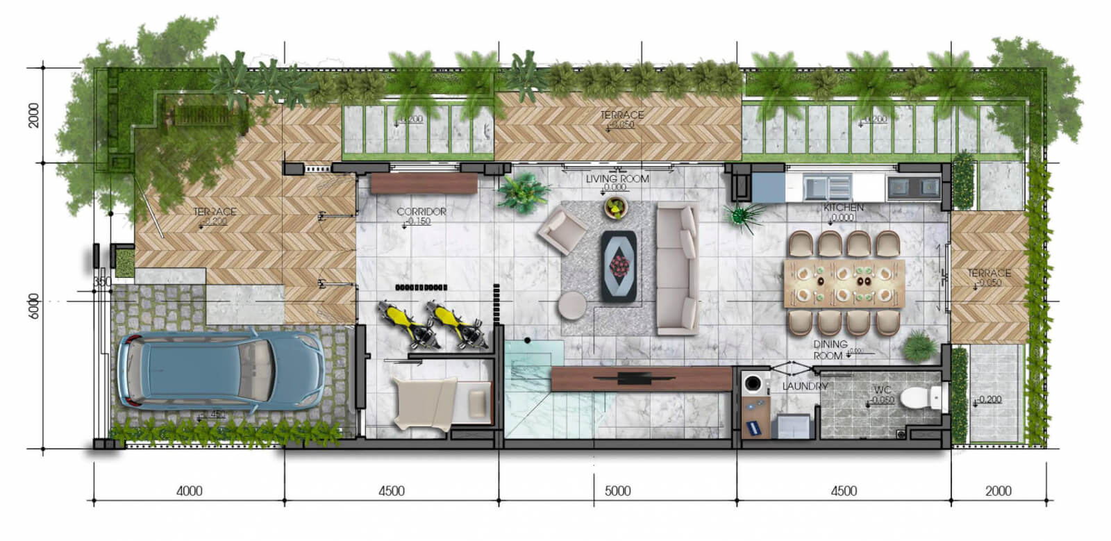 Mặt bằng Đông Tăng Long Hưng Phúc 