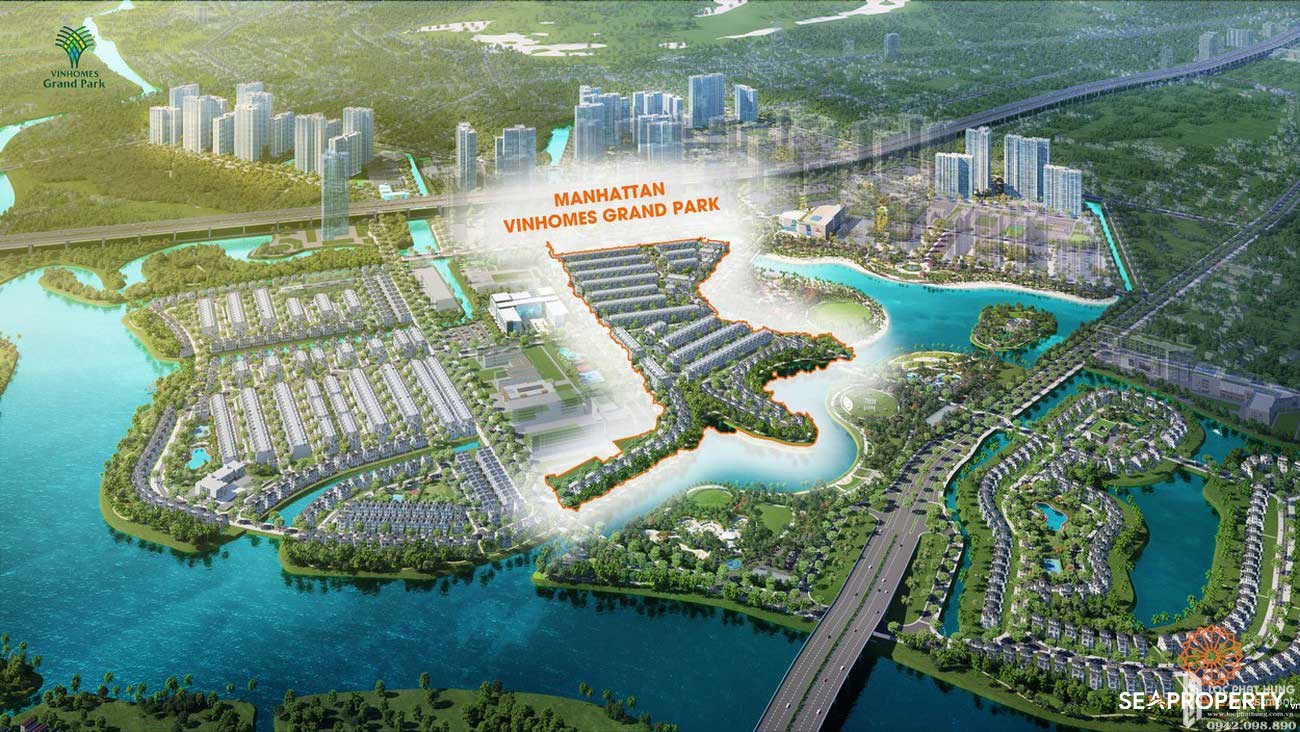 Phối cảnh phân khu The Manhattan