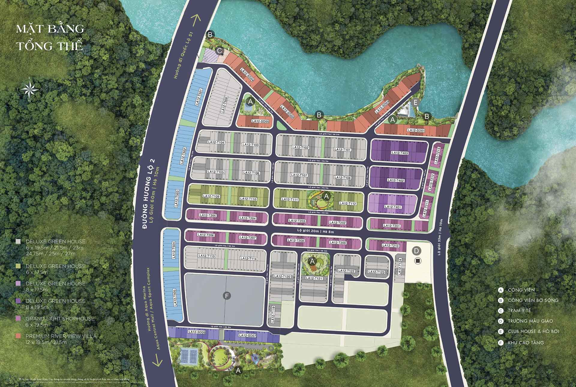Phân Khu River Park 1 Aqua City