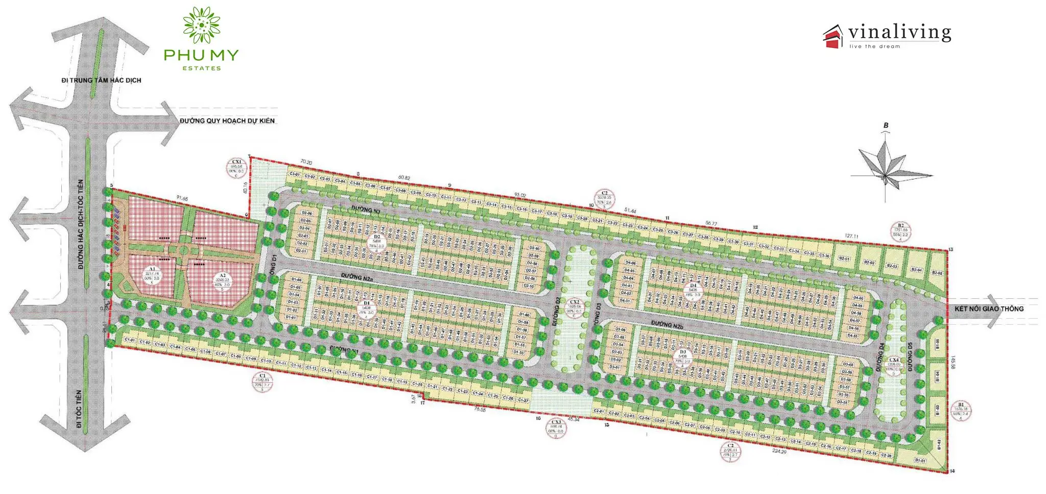 Phú Mỹ Estates – được phát triển bởi VinaLiving