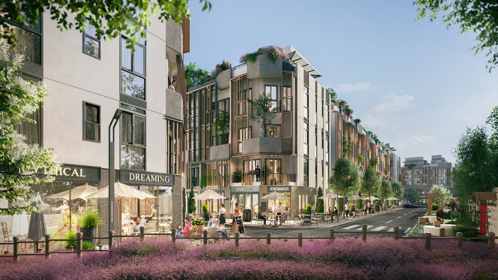 Sei Harmony khu nhà phố compound chuẩn Nhật bừng sáng phía tây TP.HCM