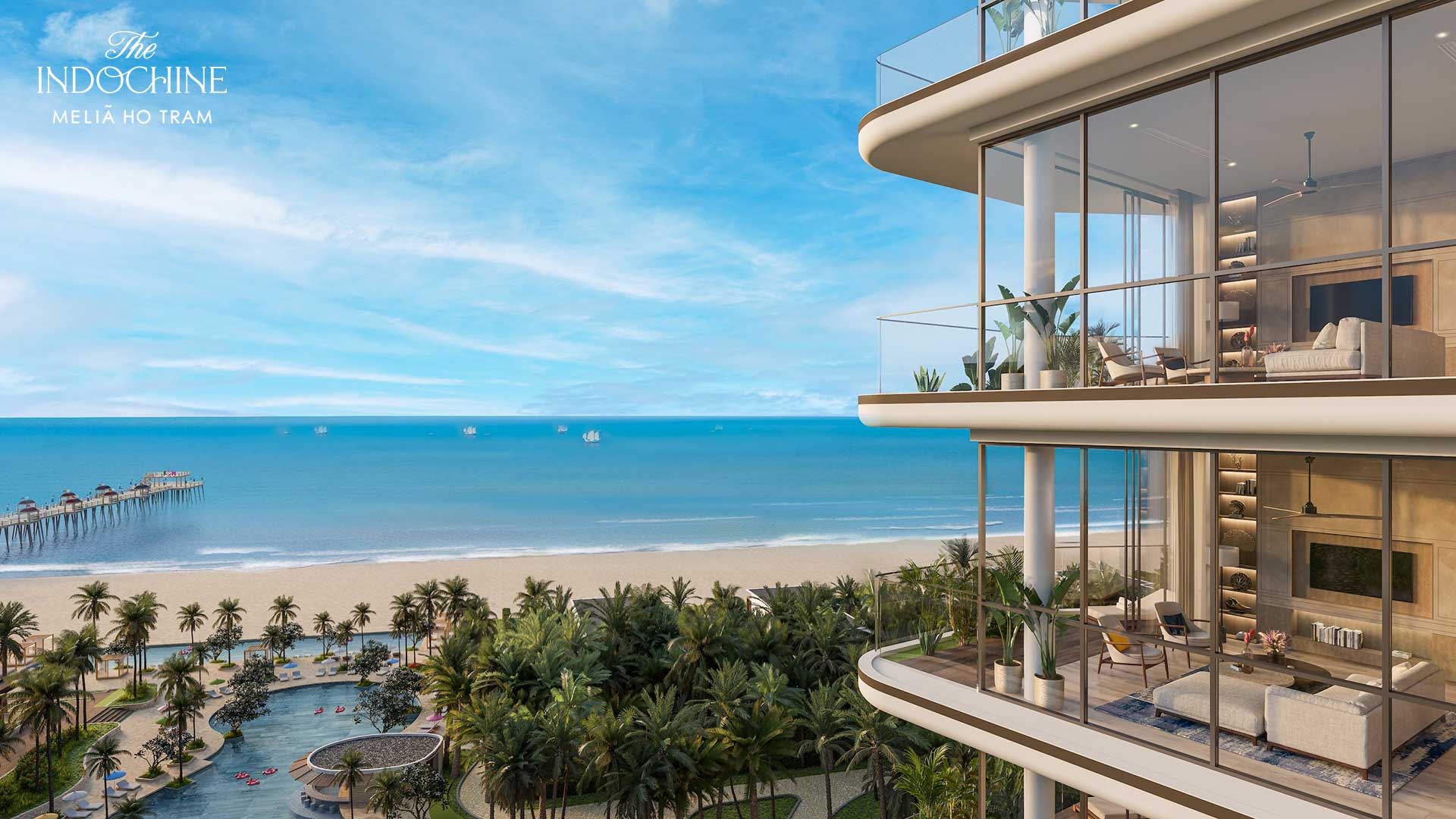 Meliá Hotels International quản lý vận hành dự án The Indochine at Meliá Hồ Tràm